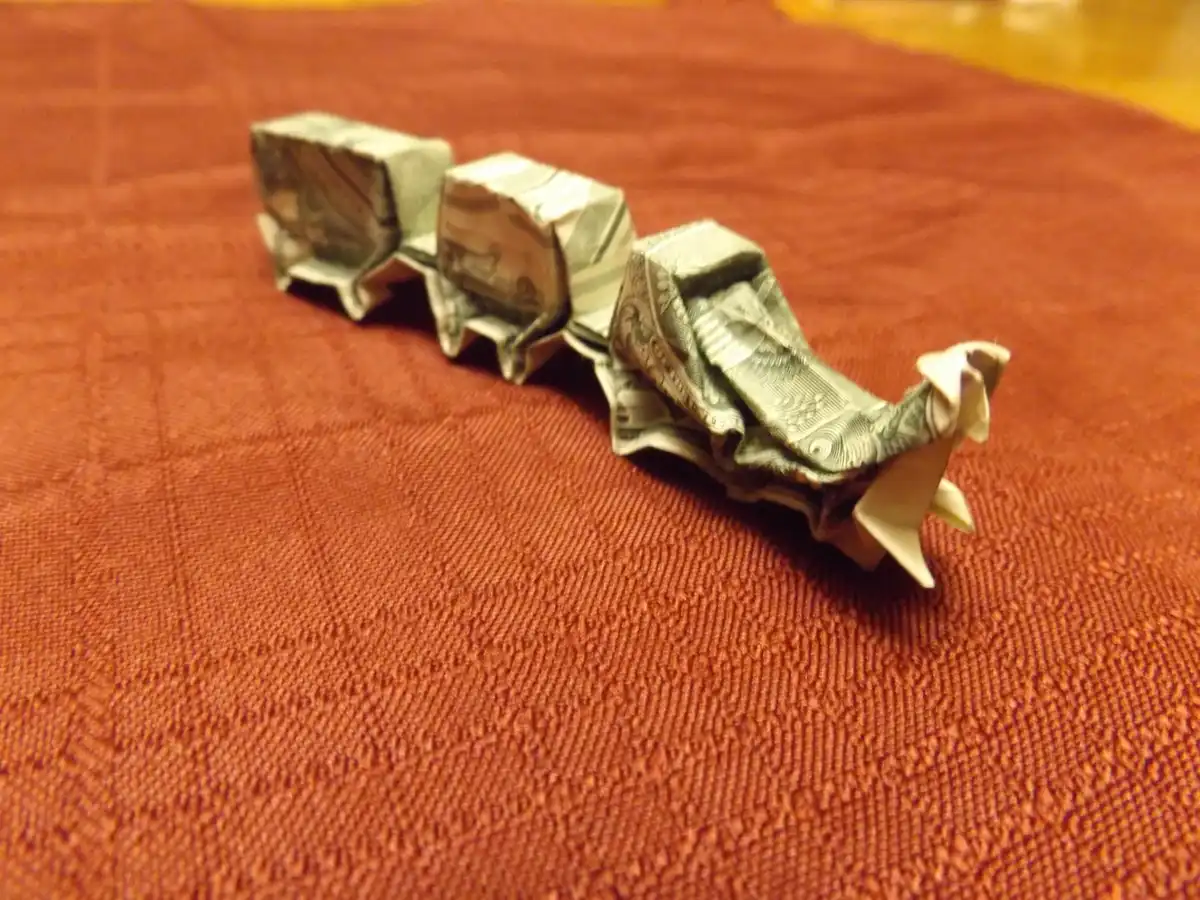 Joshua's-Origami-Folded-$1-Bills